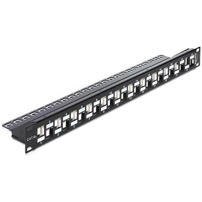 delock-19z-keystone-patch-panel-24-port-staggered-with-strain-relief