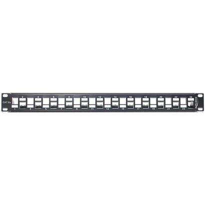 delock-19z-keystone-patch-panel-24-port-staggered-with-strain-relief