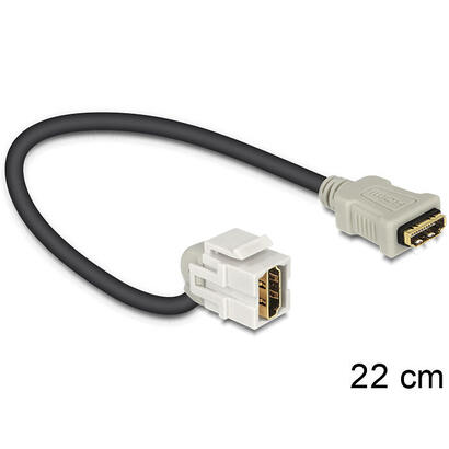 delock-adaptador-hdmi-hembra-hdmi-hembra-110-con-cable