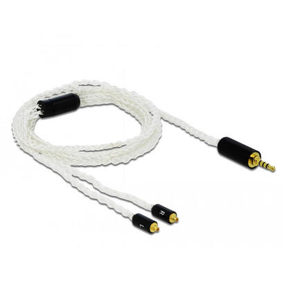 delock-cable-de-audio-de-25-mm-4-pines-2-x-mmcx-mm-120-m