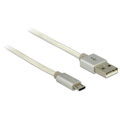 delock-cable-de-datos-y-carga-usb-20-tipo-a-micro-b-blanco-2m