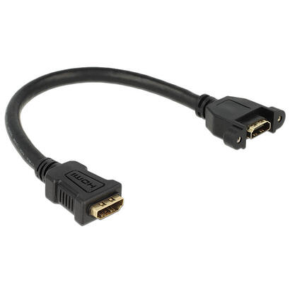 delock-cable-hdmi-a-hembra-hdmi-a-hembra-para-instalacion-25-cm