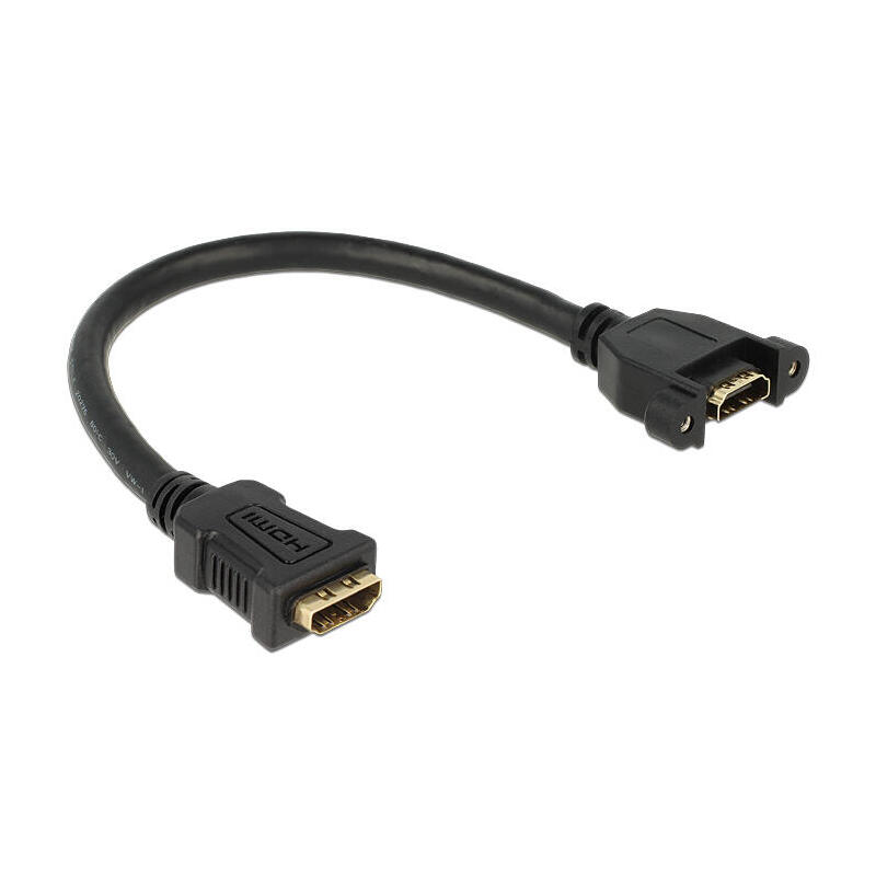 delock-cable-hdmi-a-hembra-hdmi-a-hembra-para-instalacion-25-cm