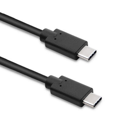 qoltec-52353-cable-usb-31-tipo-c-tipo-c-3m-negro