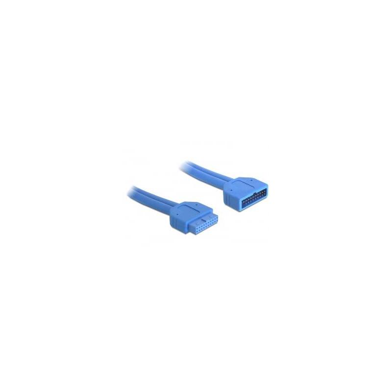 delock-82943-cable-extensor-usb-30-mh-45cm-placa-base