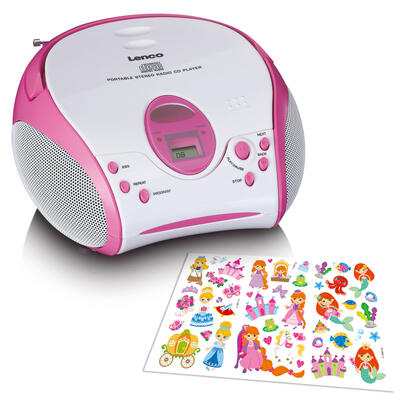 radio-lenco-scd-24kids-pink