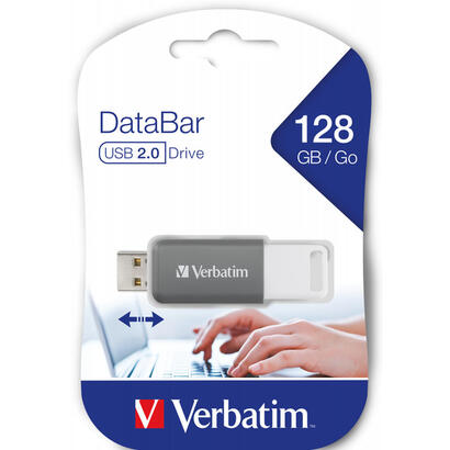 pendrive-verbatim-databar-usb-20-128gb-grey