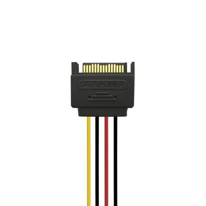 aisens-cable-sata-alimentacion-satam-2xsatah-20cm-negro