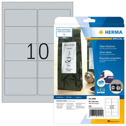 etiquetas-herma-a4-plata-96x508-mm-lamina-brillante-250-piezas