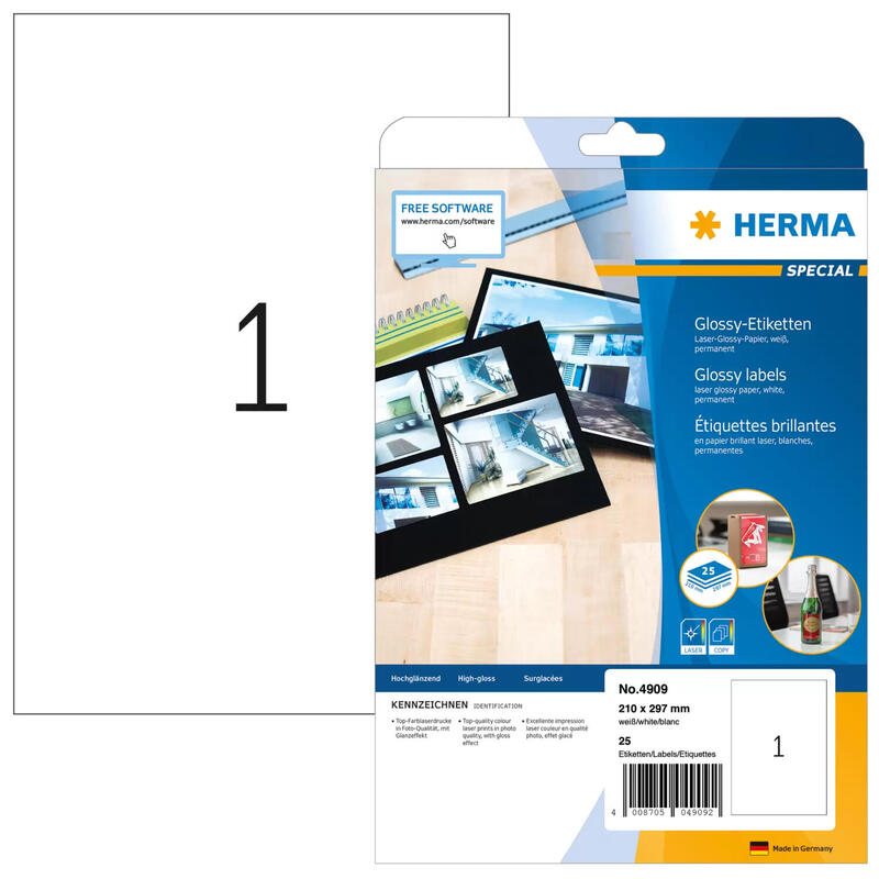 etiquetas-herma-a4-papel-blanco-210x297-mm-brillo-25-horas