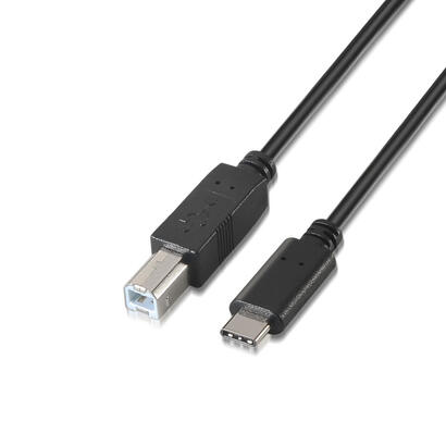 aisens-cable-usb-20-impresora-3a-tipo-usb-cm-b-macho-2m-negro