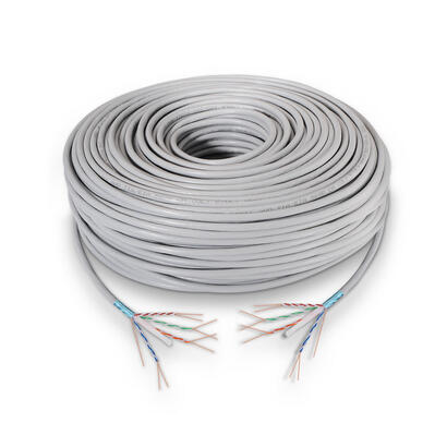 aisens-bobina-cable-rj45-cat6-ftp-rigido-awg24-100m-100-cobre-gris