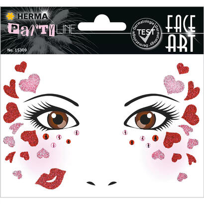 herma-15309-etiqueta-decorativa-engomada-rosa-rojo-1-piezas