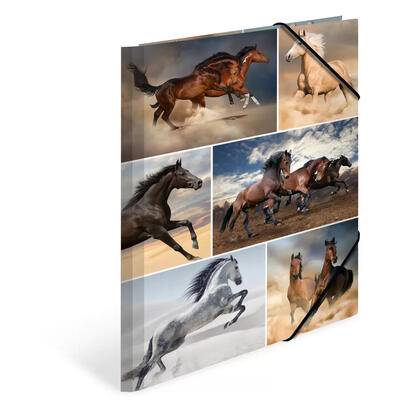 carpeta-herma-a4-caballos-carton