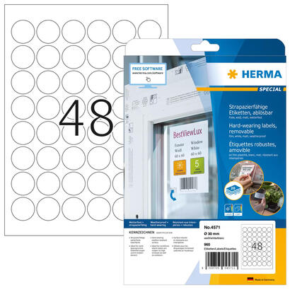 etiquetas-foil-herma-a4-30mm-blanco-removibles-960-piezas