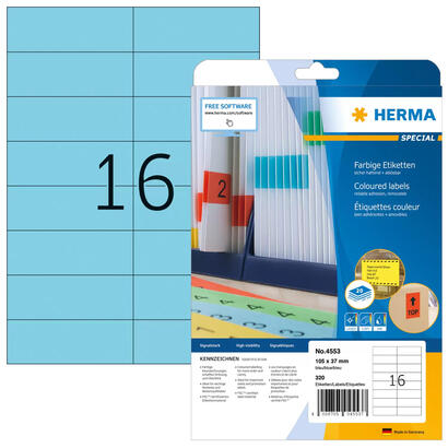 etiquetas-herma-a4-azul-105x37mm-papel-mate-removible-320-piezas