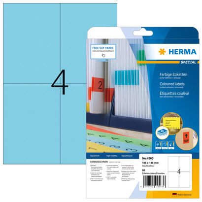 etiquetas-herma-a4-azul-105x148mm-papel-mate-removible-80-piezas