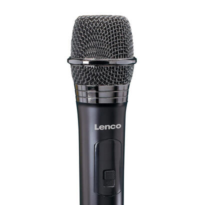 lenco-mcw-011bk-microfono-negro