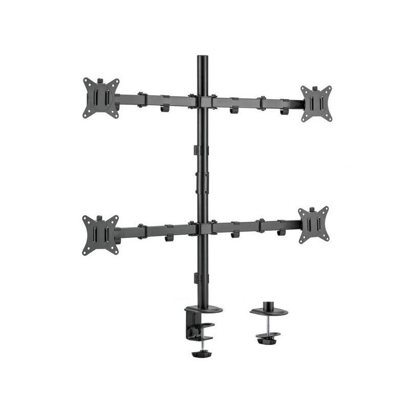 equip-soporte-de-mesa-con-abrazadera-y-brazos-articulados-para-4-monitores-de-17-32
