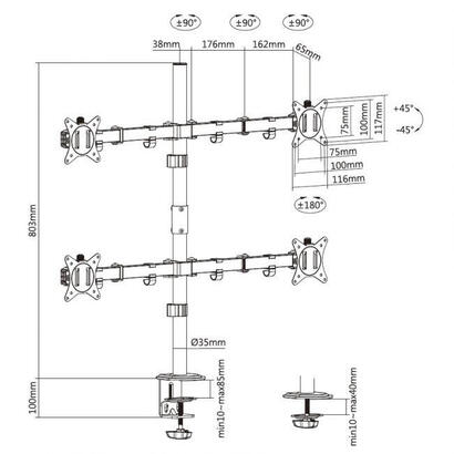 equip-soporte-de-mesa-con-abrazadera-y-brazos-articulados-para-4-monitores-de-17-32