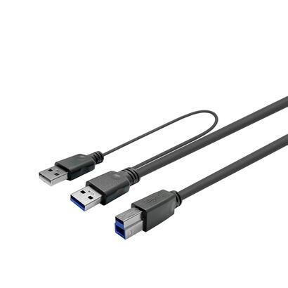 vivolink-prousb3ab125c-cable-usb-125-m-usb-32-gen-1-31-gen-1-usb-a-usb-b-negro