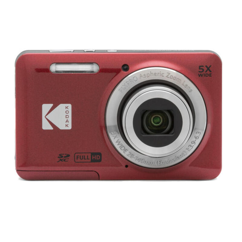 camara-digital-kodak-pixpro-fz55-16mp-zoom-optico-5x-roja