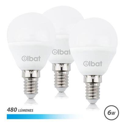 elbat-pack-de-3-bombillas-led-g45-6w-e14-480lm-6500k-luz-fria