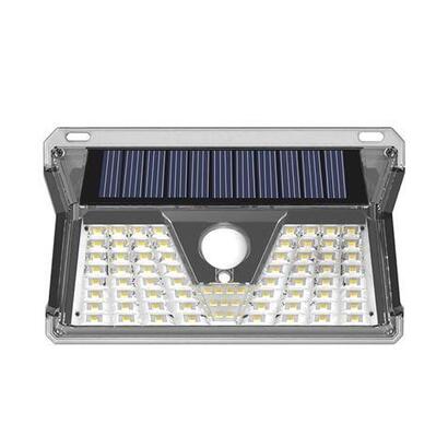 elbat-aplique-led-solar-260lm-luz-fria-6500k-sensor-de-movimiento-bateria-1200mah