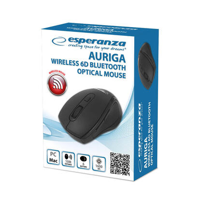 esperanza-raton-6d-bluetooth-auriga-black-em128k