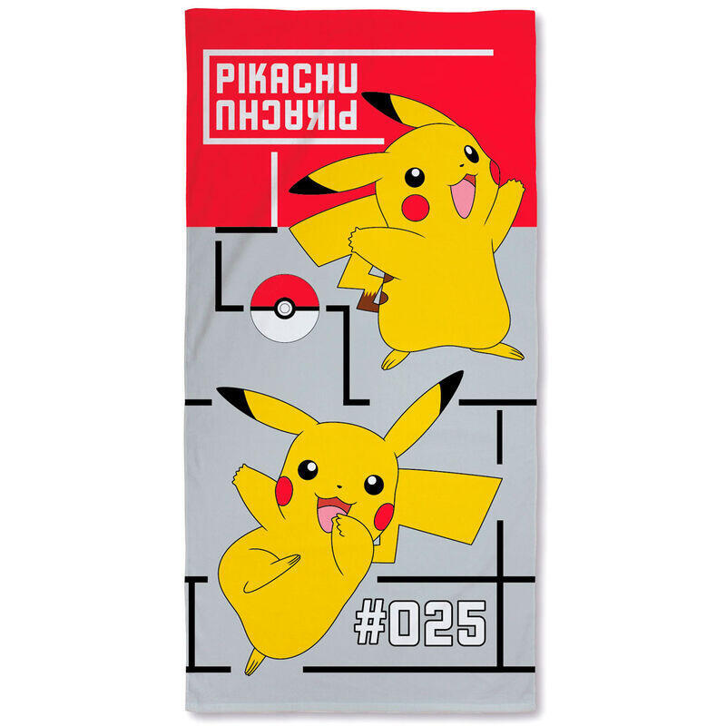 toalla-pikachu-pokemon-algodon