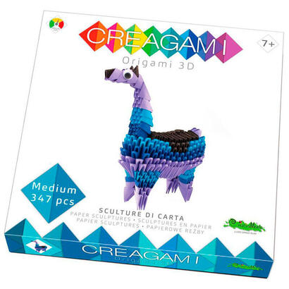 puzzle-origami-3d-llama-creagami