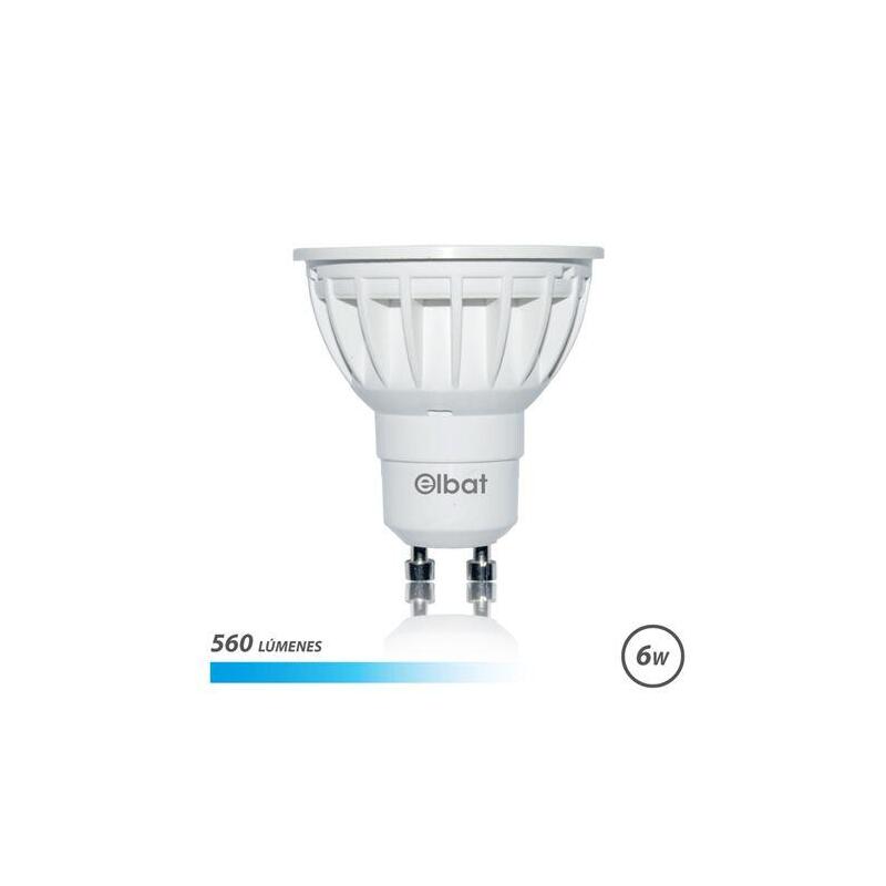 elbat-bombilla-led-gu10-6w-560lm-6500k-luz-fria