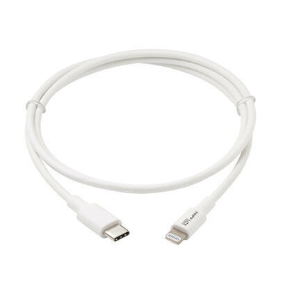 tripp-lite-m102-003-wh-cable-de-sincronizacion-y-carga-usb-c-a-lightning-certificado-mfi-usb-20-mm-blanco-091-m