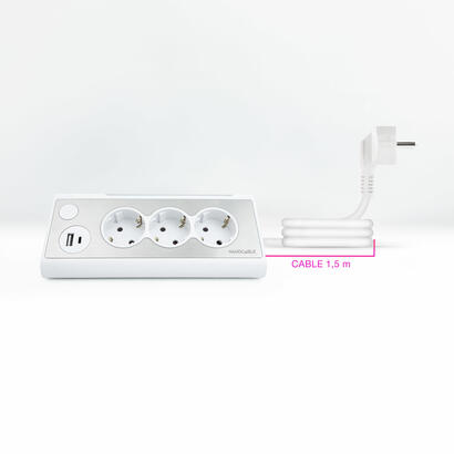 nanocable-regleta-de-sobremesa-con-3x-shuckos-1x-usb-c-y-1x-usb-a-iluminacion-led-con-interruptor-cable-de-150m