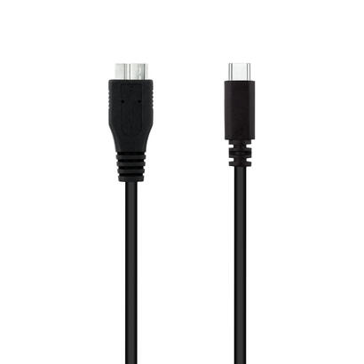 nanocable-cable-usb-30-usb-c-macho-a-microusb-b-macho-1m