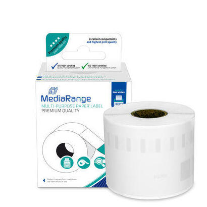 mediarange-mrdy99014-etiqueta-de-impresora-blanco