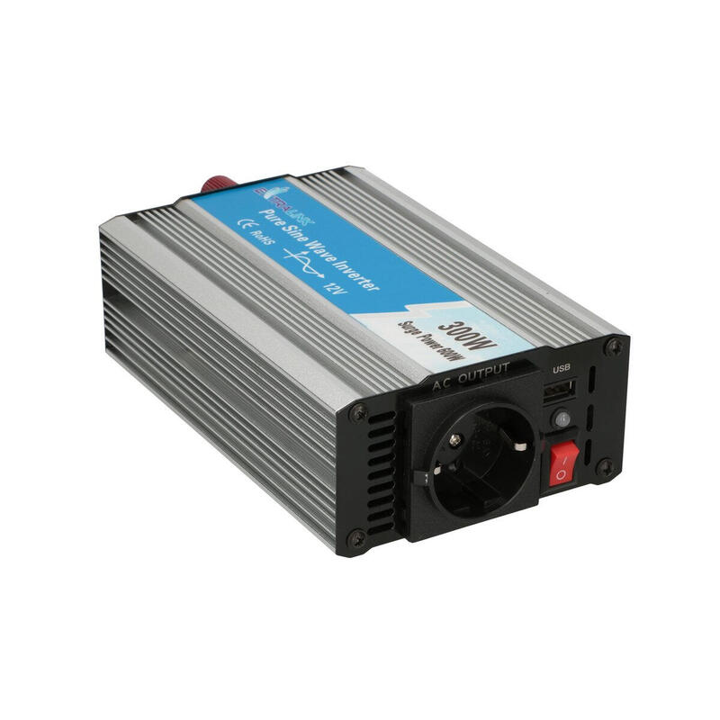 extralink-car-voltage-converter-12v-230v-300w-pure-sinus-opip-300w-adaptador-e-inversor-de-corriente-auto-aluminio