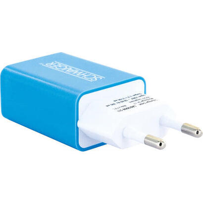 schwaiger-230v-enchufe-usb-blancoazul