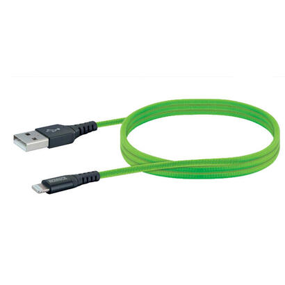 schwaiger-usb-20-cable-m-a-apple-lightning-12m-verde