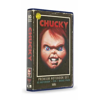 set-papeleria-vhs-sd-toys-libreta-chapas-y-boligrafo-chucky