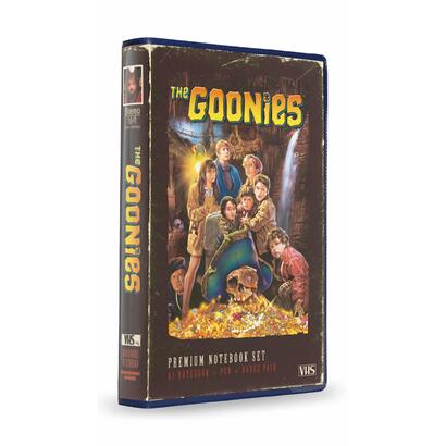 set-papeleria-vhs-libreta-chapas-y-boligrafo-the-goonies