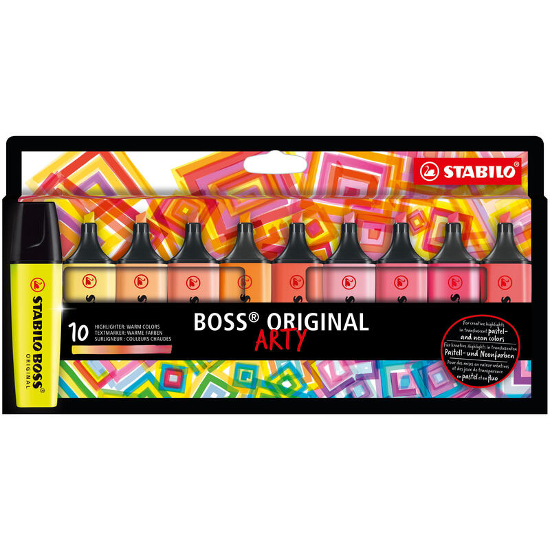 stabilo-estuche-10-marcadores-fluorescentes-arty-boss-original-csurtidos-calidos