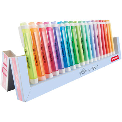 peana-de-marcadores-fluorescentes-stabilo-swing-cool-18-unidades-colores-surtidos