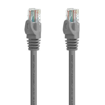 aisens-cable-de-red-rj45-lszh-cat6a-500-mhz-utp-awg24-1m-gris