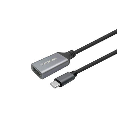 vivolink-prousbchdmimf1-adaptador-de-cable-de-video-1-m-usb-c-hdmi-negro