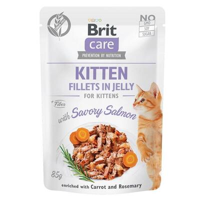 gato-brit-care-cat-fillets-in-jelly-kitten-savory-salmon-85g