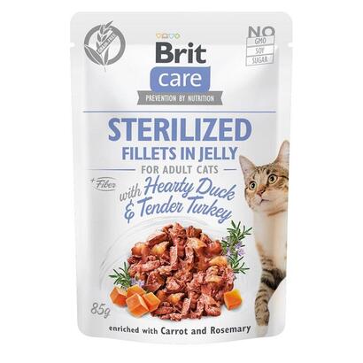 brit-care-cat-fillets-in-jelly-sterilized-duckturkey-85g