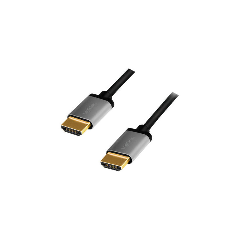 logilink-cha0101-cable-hdmi-am-to-am-4k60-hz-alu-blackgrey-2m