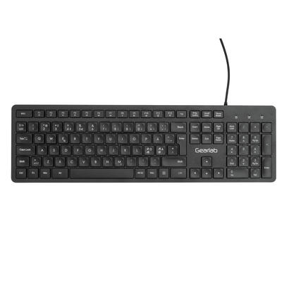 gearlab-glb211102-teclado-usb-qwerty-nordico-negro