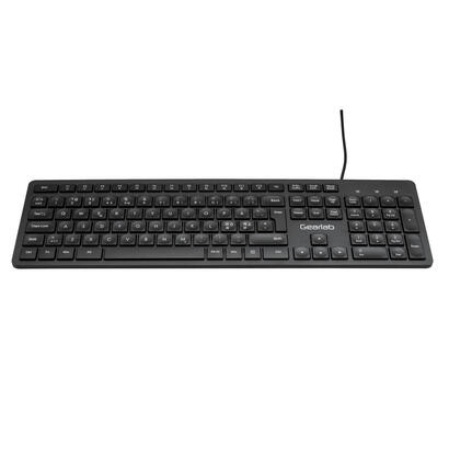 gearlab-glb211102-teclado-usb-qwerty-nordico-negro